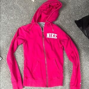 Nike Women's Pink Hoodie Jacket